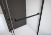 Radaway Essenza 8 Black Dwj drzwi wnękowe 80cm prawe czarny mat/szkło przejrzyste 10480512-01-01R/10460237-54-01R
